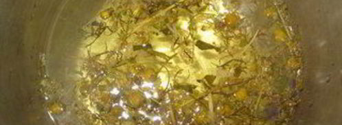 ромашковый чай с цитрусовыми. Шаг 2