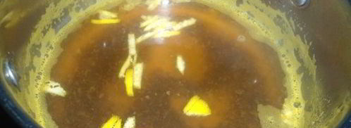 согревающий мандариновый чай. Шаг 2