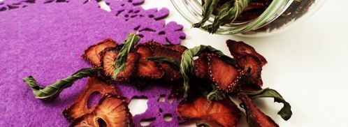 сушеная клубника на чай. Шаг 6