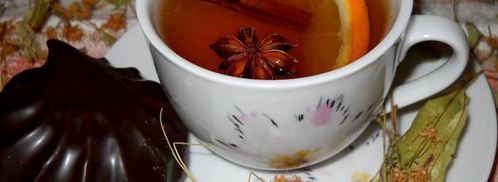 травяной чай здоровье с имбирем и корицей. Шаг 3