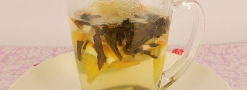 яблочно-цитрусовый чай с мятой. Шаг 4