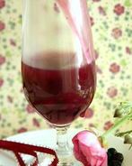 Черничный кисель