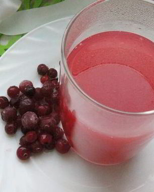 Клюквенный кисель