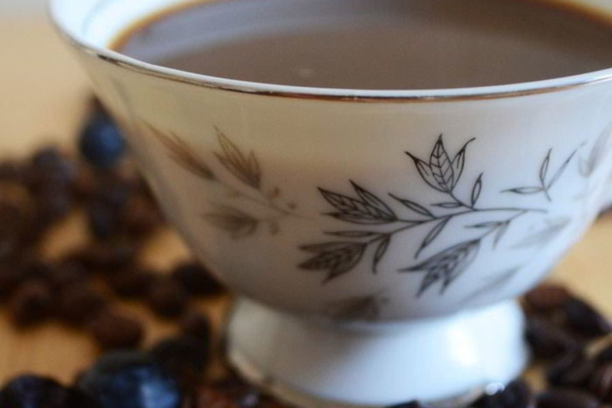 Рецепт черничного кофе