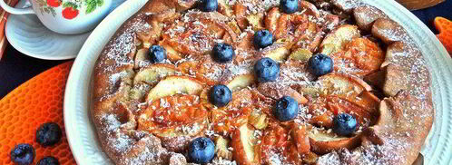 галета по-летнему на кофейном тесте. Шаг 17