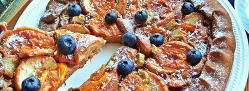 галета по-летнему на кофейном тесте. Шаг 19