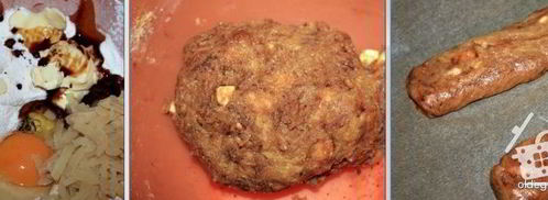 кантуччи с эспрессо и марципаном. Шаг 4