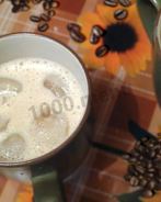 Холодный кофе айс латте по-вьетнамски с тапиокой