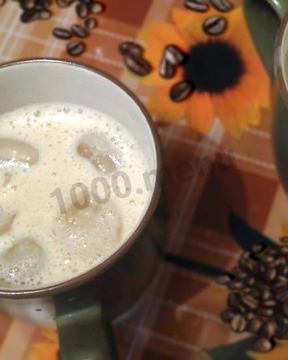 Холодный кофе айс латте по-вьетнамски с тапиокой