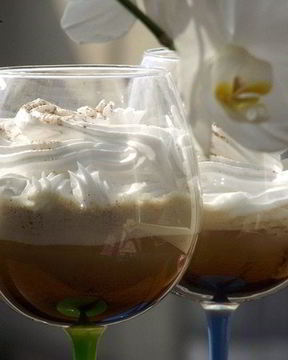 Кофе латте со льдом