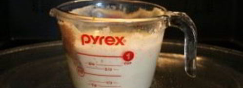 кофе латте. Шаг 3