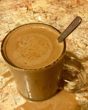 Кофе с шоколадом и сгущеным молоком