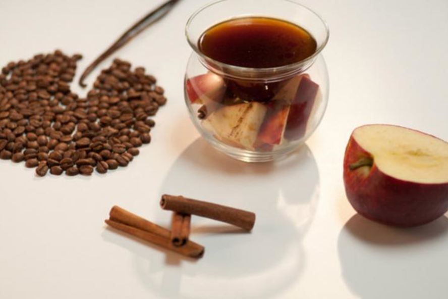 Рецепт кофе с яблоком
