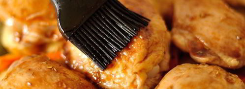 курица в кофейной глазури, запеченная с овощами. Шаг 4