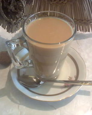 Мацони с растворимым кофе