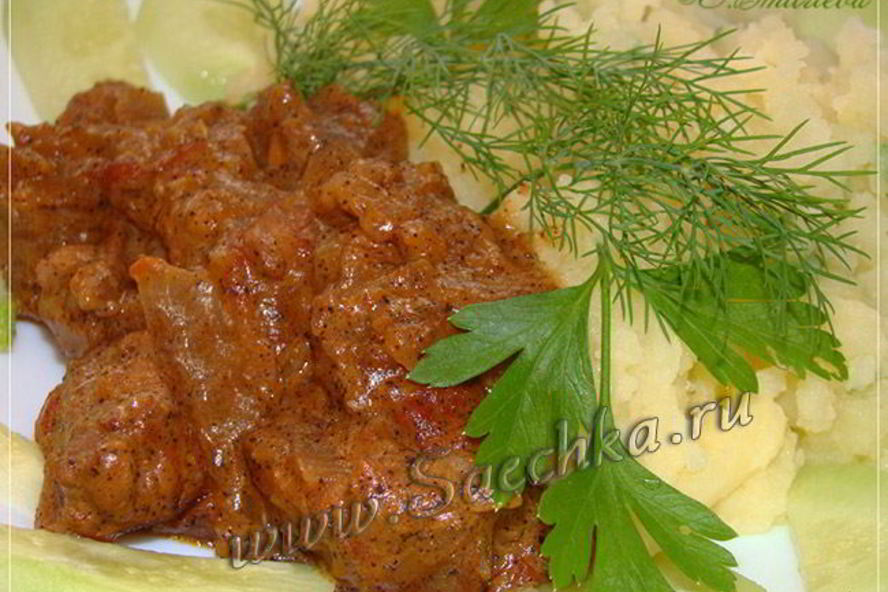 Рецепт мяса с кофе