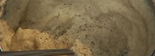 сибас в молоке с кофейным соусом капучино. Шаг 5