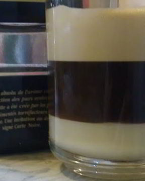 Трехслойный кофе