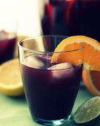 Коктейли с красным и белым вином