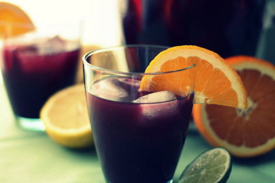 Рецепт коктейлей с красным и белым вином