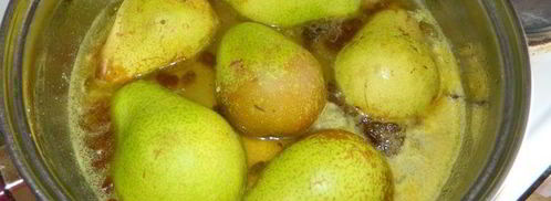 корзинки с грушами и апельсиновым сиропом. Шаг 2