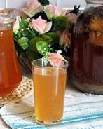 Квас из ржаного хлеба