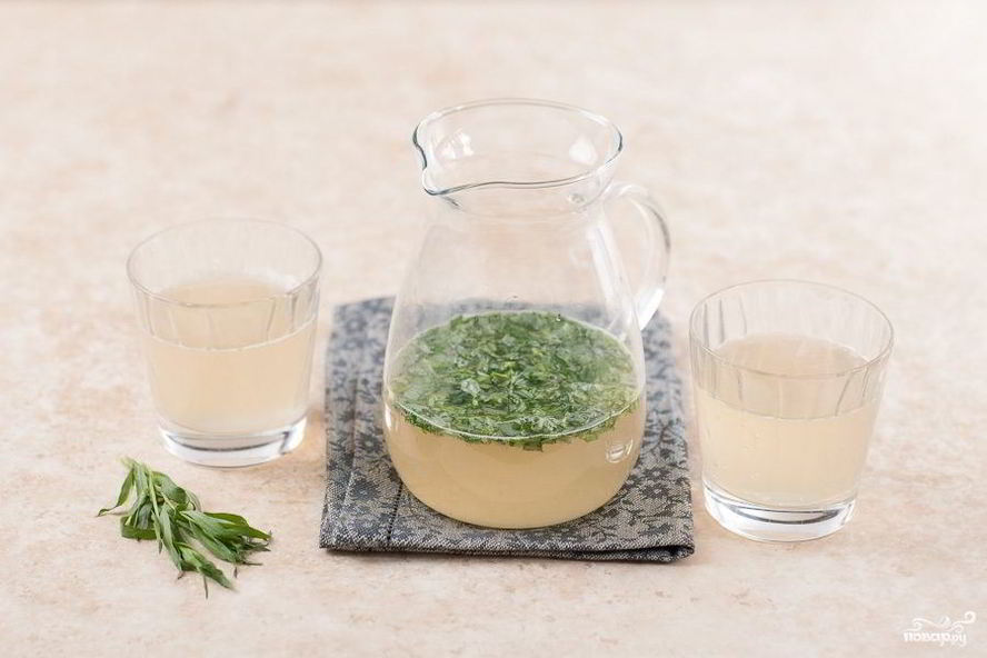 Рецепт лимонада тархун