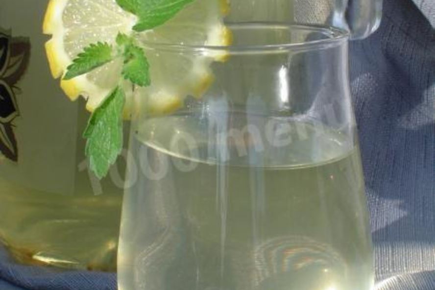 Рецепт лимонного тонизирующего напитка