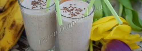 льняной коктейль убийца голода. Шаг 10