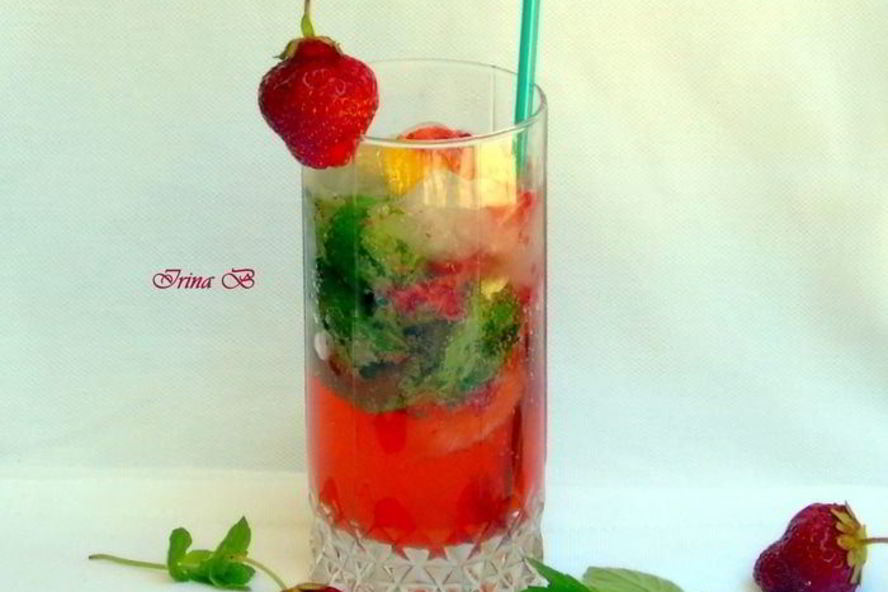 Рецепт клубничного мохито