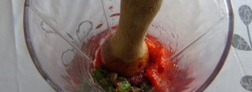 клубничный мохито. Шаг 2