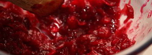 клюквенный морс с медом. Шаг 2