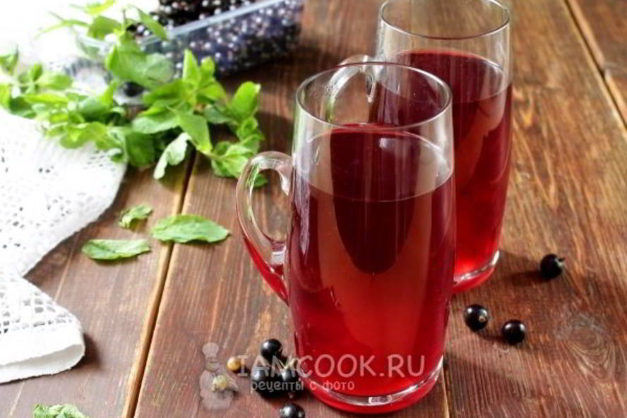 Рецепт морса из черной смородины