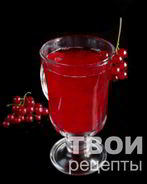 Морс из красной смородины