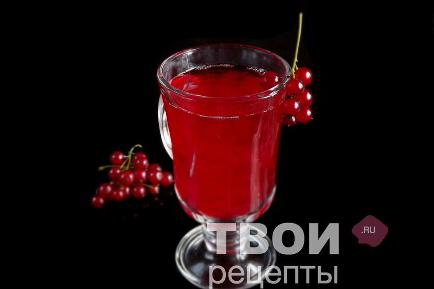 Рецепт морса из красной смородины
