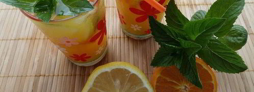 мятно-цитрусовый напиток освежающий. Шаг 10