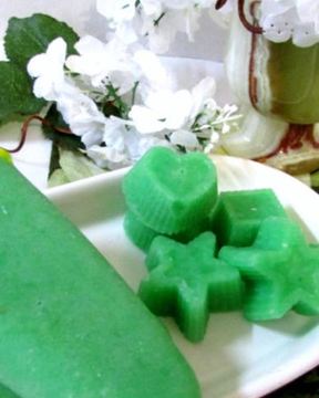 Огуречный лед с мятным сиропом