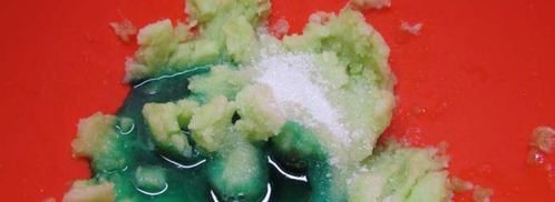 огуречный лед с мятным сиропом. Шаг 6