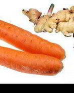 Полезный коктейль из овощей, имбиря и яблока