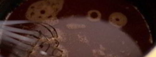 шоколадный сироп. Шаг 3