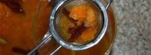 сироп из апельсинов. Шаг 5