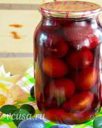 Сливы в сиропе на зиму