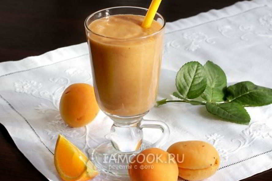 Рецепт абрикосового смузи