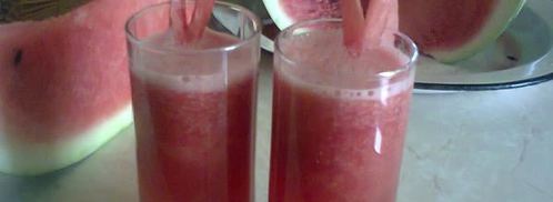 арбузный смузи. Шаг 4