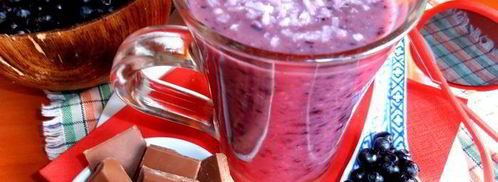 бананово-черничный смузи. Шаг 11