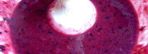 бананово-черничный смузи. Шаг 8