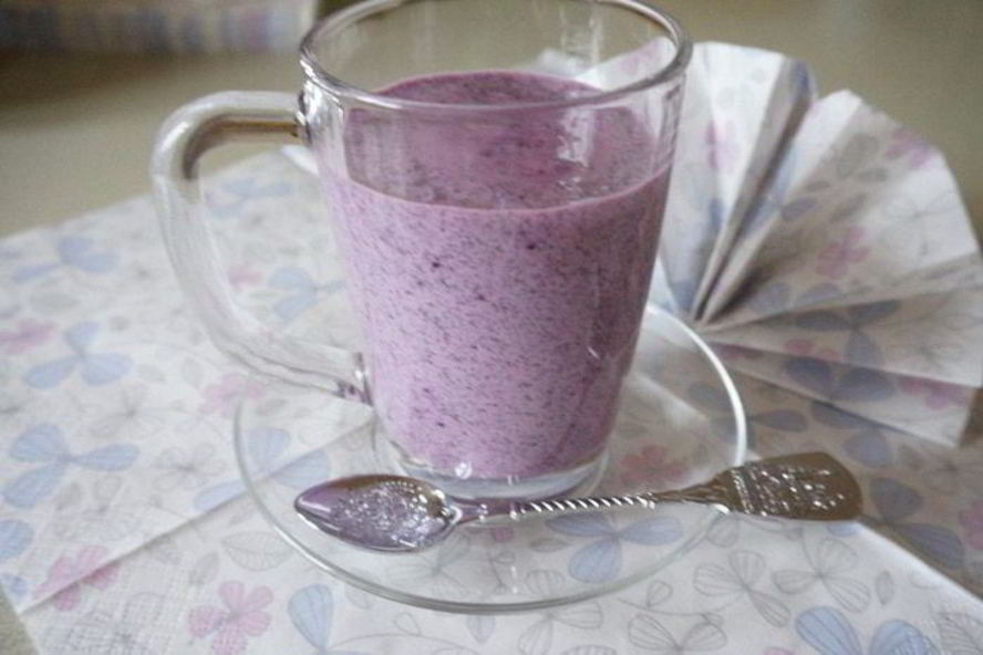 Рецепт черничного смузи