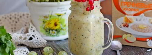 фруктовый смузи с гречневыми хлопьями. Шаг 11