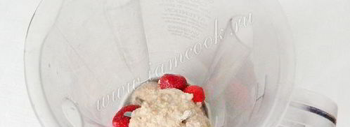 фруктовый смузи с овсянкой. Шаг 6