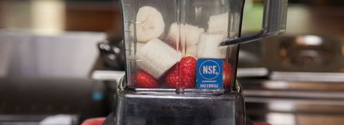 клубничный смузи с овсянкой. Шаг 3